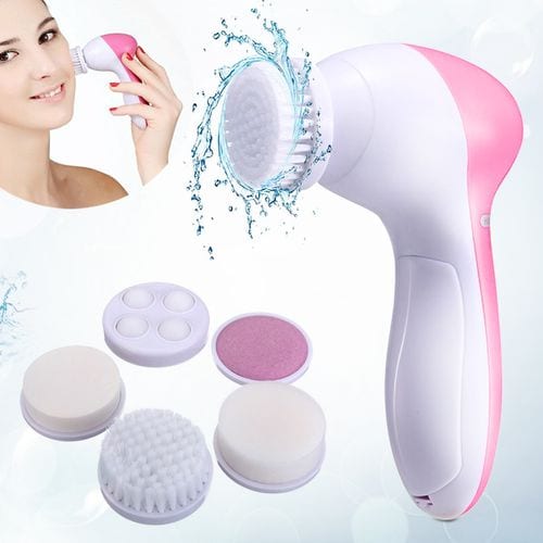 Kemei 5-in-1 Facial Massager – Glow & Relax| Beauty Care for Radiant Skin