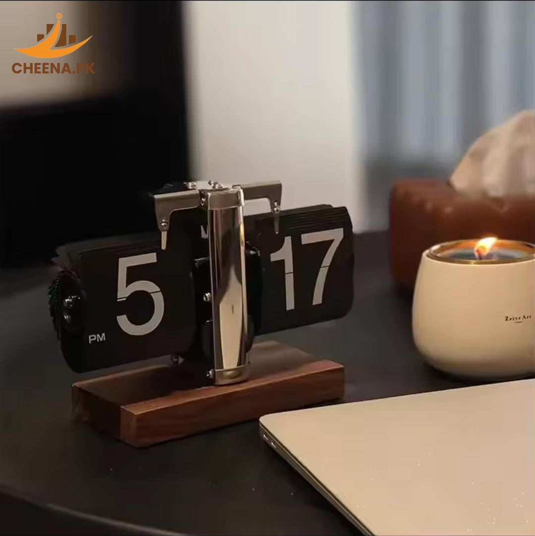 Mechanical Retro Flip Clock |  Perfect For Office Use And Corporate Gifting