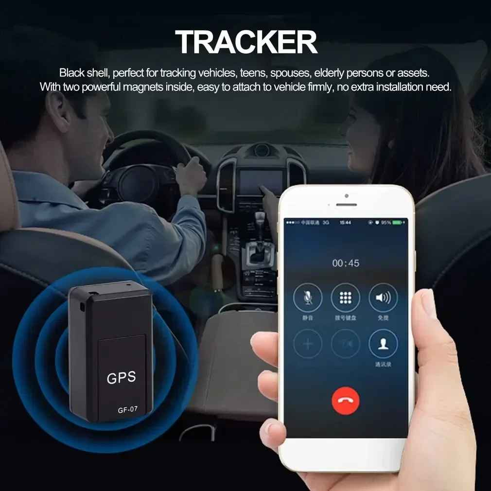 Strong Magnetic GPS Tracker – Real-Time Vehicle Locator | Anti-Theft & Anti-Loss | 90-Day Battery | Global Tracking