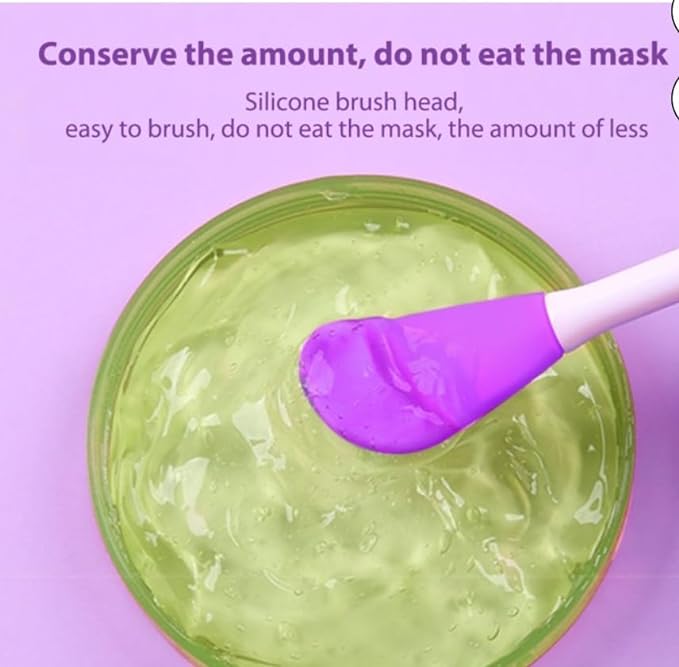 Air Double Face Mask Brush & Silicone Applicator | Soft, Hygienic & Easy Mask Application