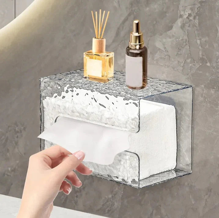 Luxury Wall Mounted Tissue Box – Stylish, Space-Saving & Perfect for Modern Pakistani Homes 🇵🇰