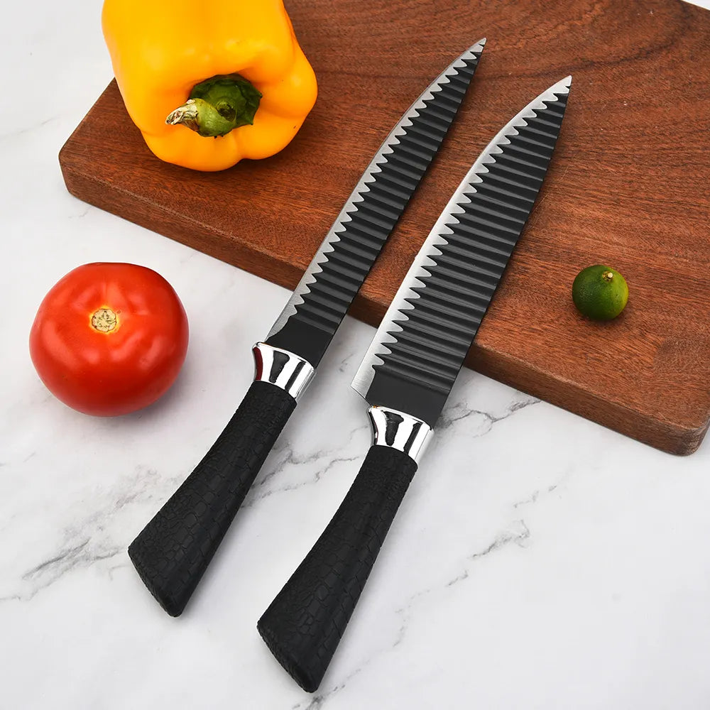 6-Piece Premium Kitchen Knife Set – Stainless Steel