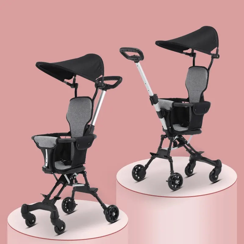 Simple Lightweight Steel Baby Stroller