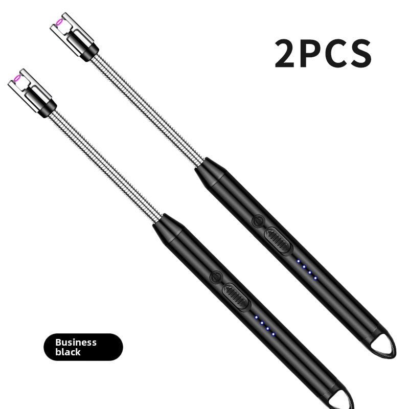 USB Rechargeable Arc Lighter – Flameless Ignition Gun for Gas Stoves, Candles & More | Windproof & Child-Safe | 3000+ Uses Per Charge