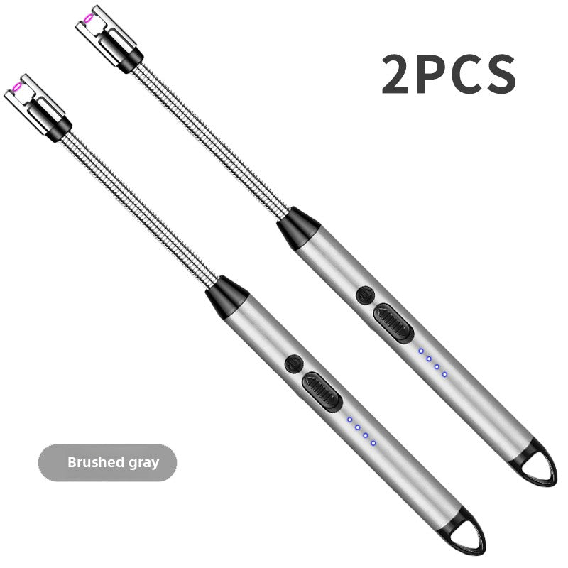 USB Rechargeable Arc Lighter – Flameless Ignition Gun for Gas Stoves, Candles & More | Windproof & Child-Safe | 3000+ Uses Per Charge