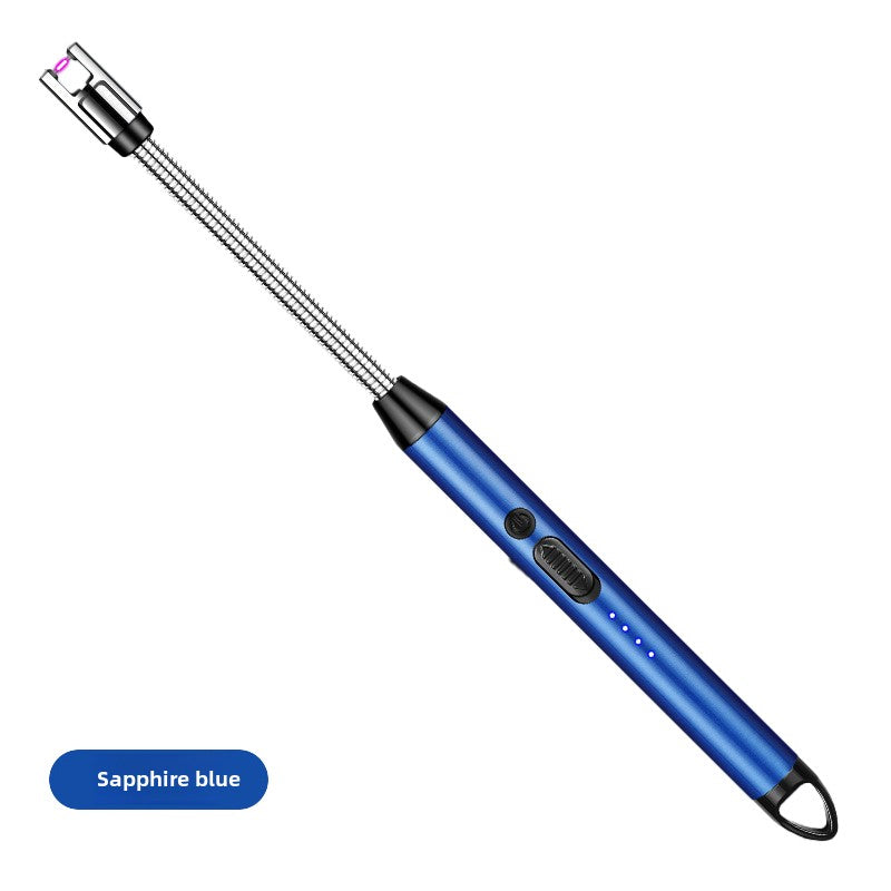 USB Rechargeable Arc Lighter – Flameless Ignition Gun for Gas Stoves, Candles & More | Windproof & Child-Safe | 3000+ Uses Per Charge