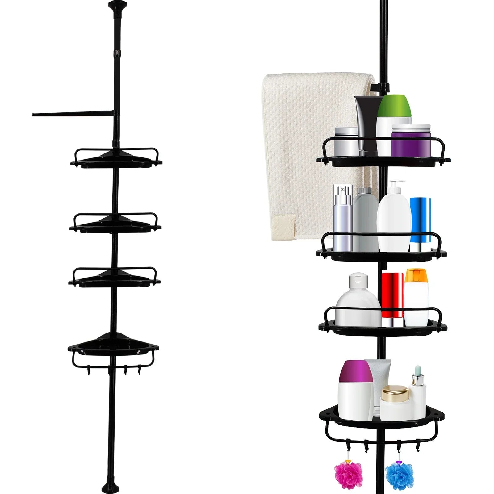 4-Tier Bathroom Storage Rack