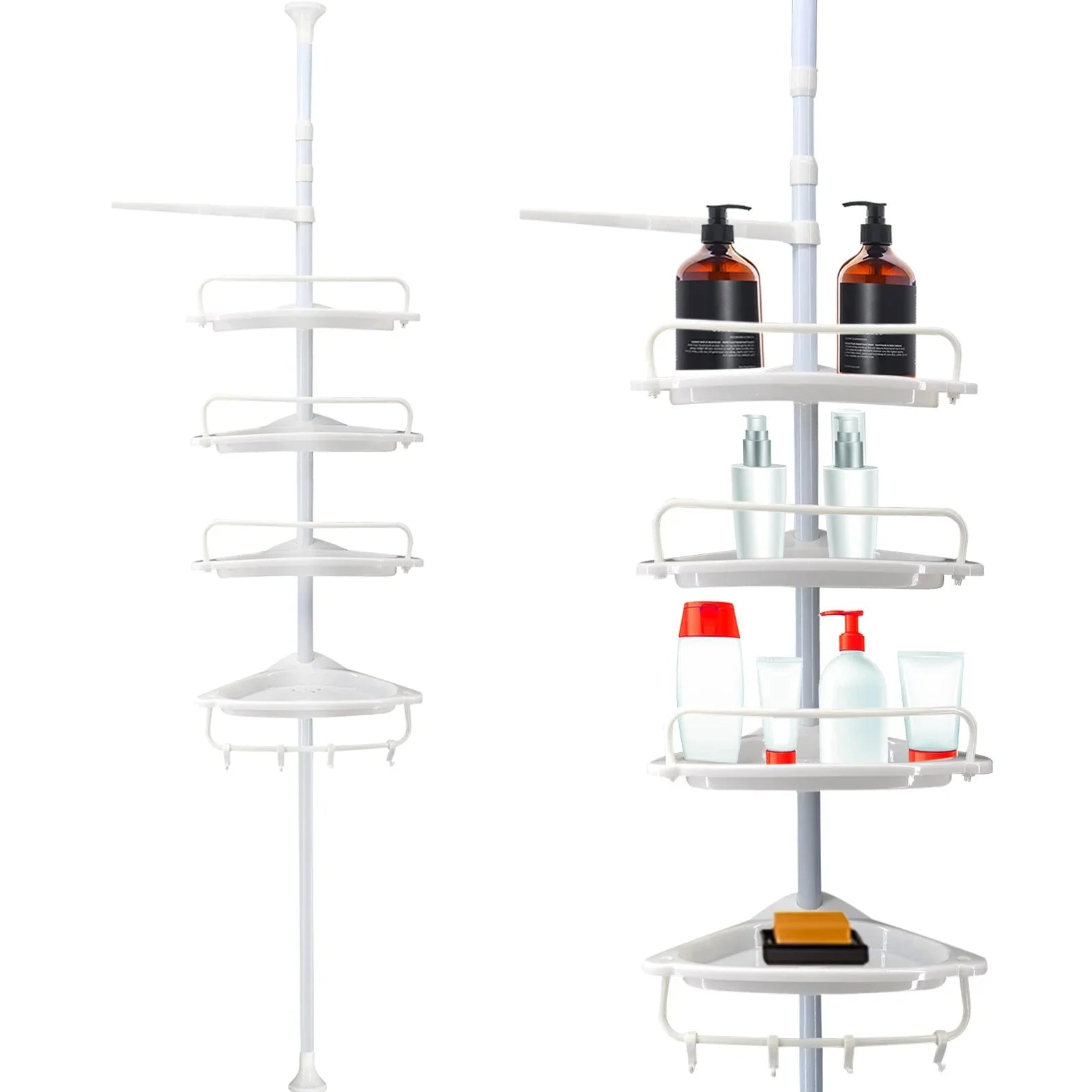 4-Tier Bathroom Storage Rack