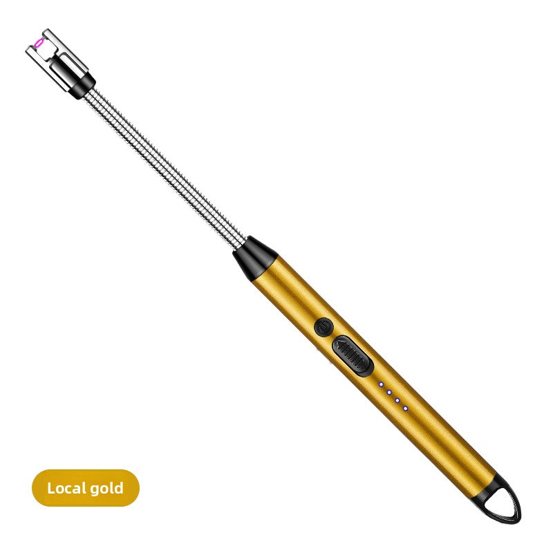 USB Rechargeable Arc Lighter – Flameless Ignition Gun for Gas Stoves, Candles & More | Windproof & Child-Safe | 3000+ Uses Per Charge