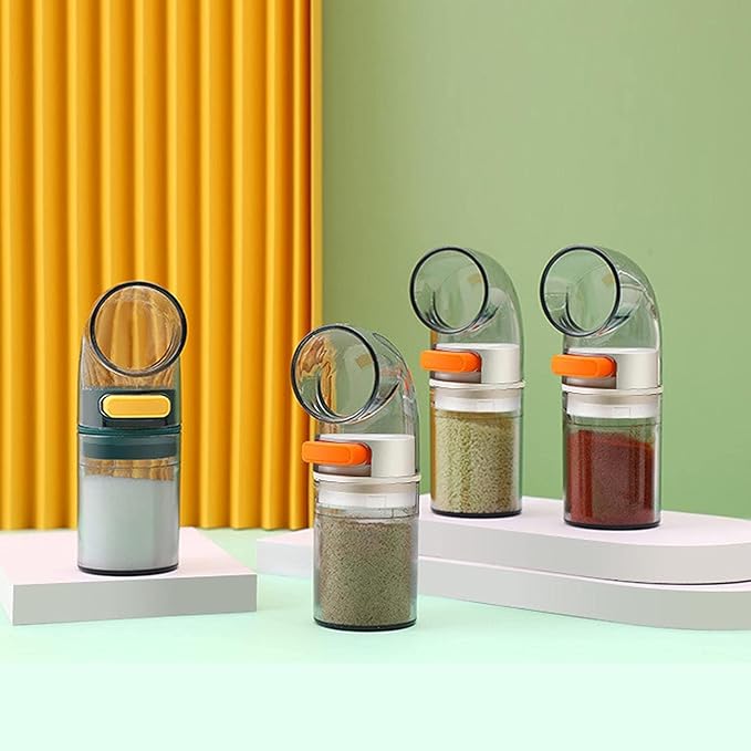 Smart Spice Control Bottle – Precision Dispenser with Measuring Lid