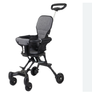Simple Lightweight Steel Baby Stroller