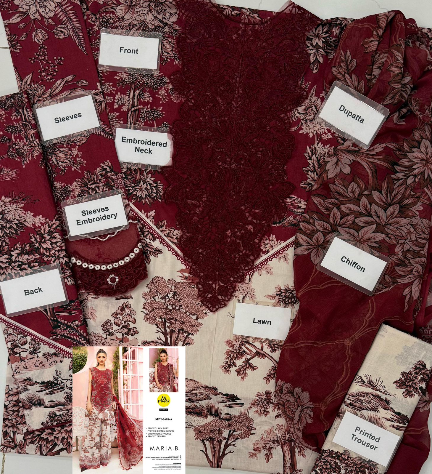 Maria B| AF TEX Embroidery Collection