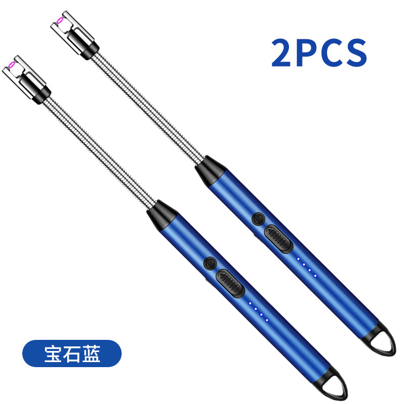 USB Rechargeable Arc Lighter – Flameless Ignition Gun for Gas Stoves, Candles & More | Windproof & Child-Safe | 3000+ Uses Per Charge