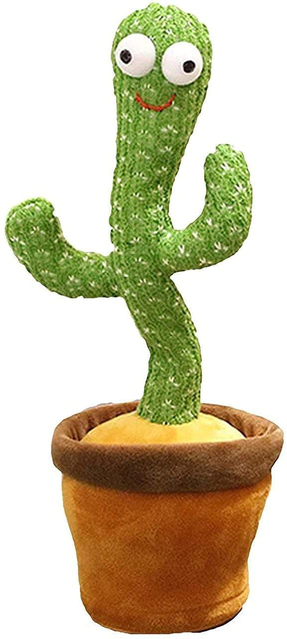 Dancing Talking Cactus Toy – USB Rechargeable Fun for Kids | Perfect Gift for Boys & Girls "