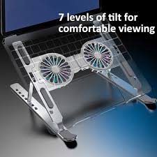 Ultimate Laptop Cooling Stand – Ergonomic Aluminum