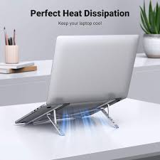 Ultimate Laptop Cooling Stand – Ergonomic Aluminum