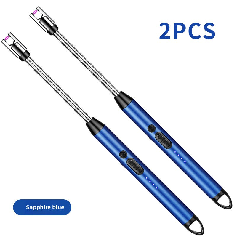 USB Rechargeable Arc Lighter – Flameless Ignition Gun for Gas Stoves, Candles & More | Windproof & Child-Safe | 3000+ Uses Per Charge