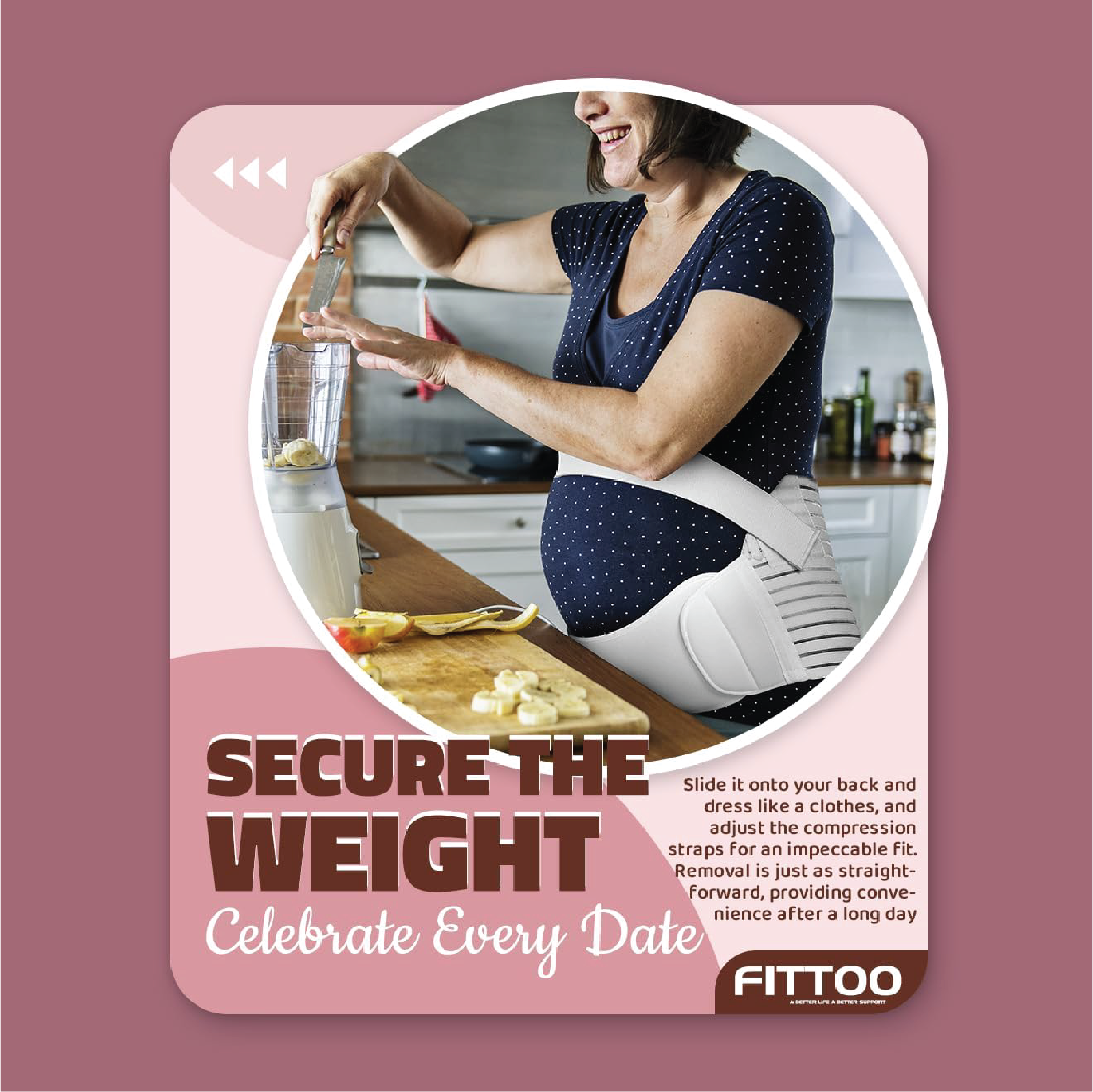 Maternity Belly Support Band – Premium Pregnancy Belt for Back & Belly